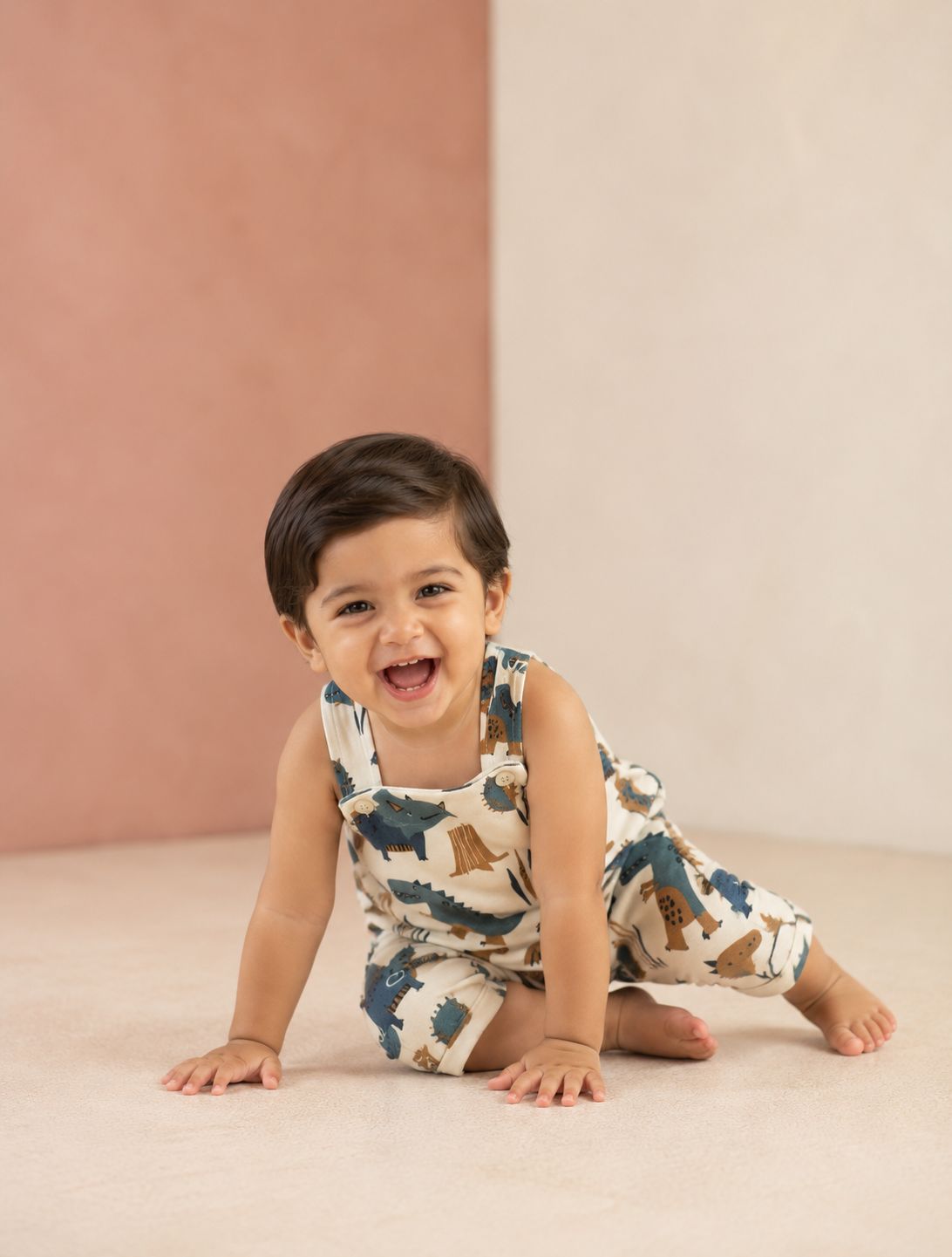 Newborn in soft cotton onesie